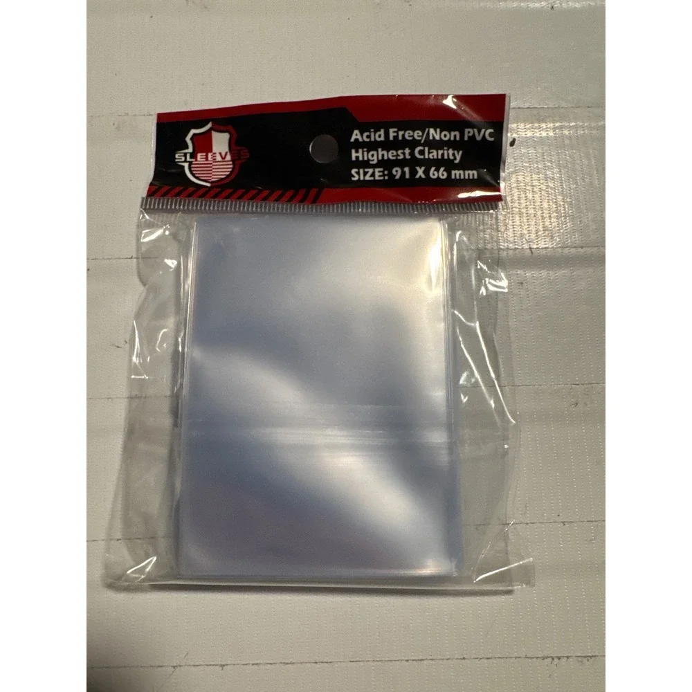 8 Bags of Sleeves Card Protectors &‎ 9-Pocket Pages Clear 91x66mm Acid Free